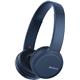 Cuffie Wireless Sony WH-CH510 - Bluetooth - microfono - controllo volume - blu