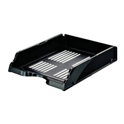 Vaschette portacorrispondenza - Esselte Transit - polistirene - nero - conf. 10