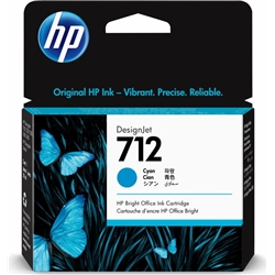 Cartuccia originale HP 712 - inkjet - ciano - 29 ml - 3ED67A