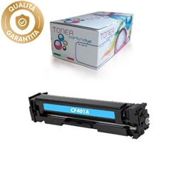 Toner rigenerato HP 201A (CF401A) ciano - TTPHPCF401A