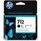 Cartuccia originale HP 712  - inkjet - nero - 80 ml - 3ED71A