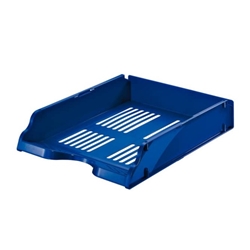 Vaschette portacorrispondenza - Esselte Transit - polistirene - blu - conf. 10