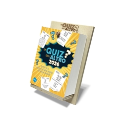 Calendario letterario 2026 da tavolo Biembi "Un quiz tira l'altro"