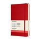 Agenda Giornaliera 2022 Moleskine - 13x21 cm - 12 mesi - copertina rigida - rosso