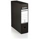 Registratore protocollo con custodia TOPToo dorso 8 cm - 28,5x35 cm - nero - conf. 6