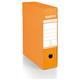 Registratore commerciale con custodia TOPToo dorso 8 cm - 28,5x32 cm - arancio - conf. 6