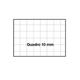 Quaderno A4 - Monocromo Pigna - quadretti 10mm - 40 ff - assortiti - conf. 10