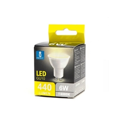 Lampadina led - Aigostar - 6W GU10 - 480 lumen - luce naturale