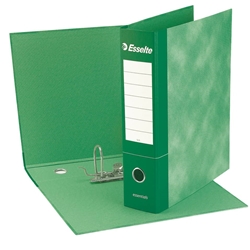 Registratore commerciale Esselte Essentials - G73 - 23x30 cm - dorso 8 cm - verde - conf. 6