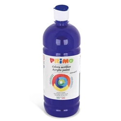 Colore acrilico Primo in bottiglia con tappo dosatore 1000 ml - 500 blu oltremare 404TA1000500