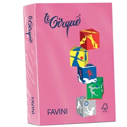 Carta colorata Favini Le Cirque A4 160 g/m² colori forti - risma da 250 fogli ciclamino - A74F304