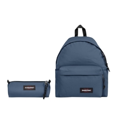 Set 2 zaini + 2 astucci Eastpak Padded Pak'r® e Benchmark Single Bounc