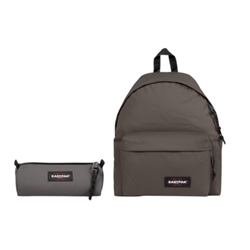 Set 2 zaini + 2 astucci Eastpak Padded Pak'r® e Benchmark Single Silen