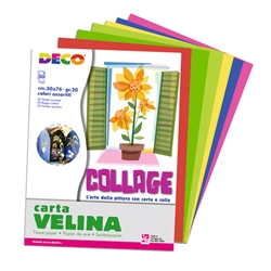 Carta velina Deco 50x76 cm - 20 g/m² - conf. 50