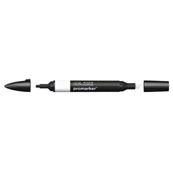 Pennarelli Winsor&Newton Promarker doppia punta fine-larga - cool grey 00 CG00 - 0203379