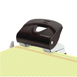 Perforatore a due fori Q-Connect 20 fogli nero KF14217