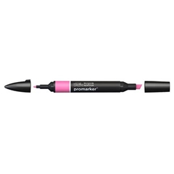 Pennarelli Winsor&Newton Promarker doppia punta fine-larga - cerise M647 - 203218