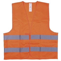 Gilet di segnalazione alta visibilità Donau Safety arancio Tg. L 32214511-09
