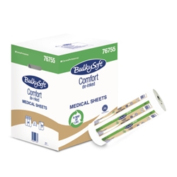 Lenzuolino medico Bulkysoft Comfort 2 veli - bianco 50 m - conf. 6