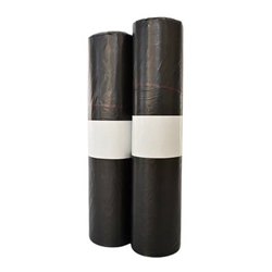Sacchi immondizia per rifiuti inorganici Erisack 100 L 72x110 cm - 12 µm nero - rotolo da 20 - conf. 20
