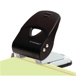Perforatore a due fori Q-Connect 40 fogli nero KF14221