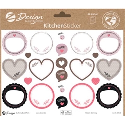 Trend Sticker A5 Avery in carta FSC - 2 fogli - Kitchen - 54548