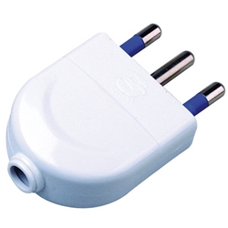 Spina di rete volante bianca 2P+T MKC 16A 492518394