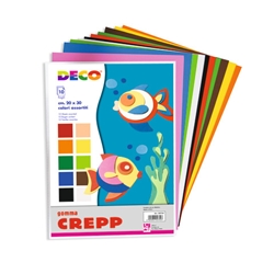 Fogli di gomma Deco Crepp 20x30 cm - conf. 10