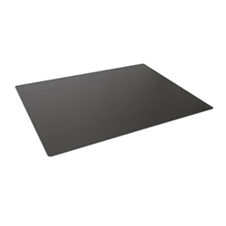 Sottomano Durable 65x50 cm con bordi arrotondati in PPL opaco nero - 7133-01