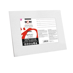 Cartone telato per pittura DOM 300 g 50x70 cm - bordo 3 mm - 354/5070 - conf. 2