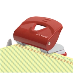 Perforatore a due fori Q-Connect 20 fogli rosso KF14219