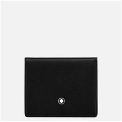 Portamonete Montblanc Meisterstück - 8,5x7 cm - nero - MB198332
