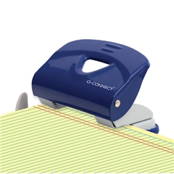 Perforatore a due fori Q-Connect 20 fogli blu KF14218
