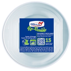 Scodelle in PS Dopla Reusable 300 ml trasparente - conf. 15