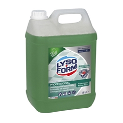 Detergente disinfettante multisuperficie professionale Lysoform 5 L freschezza alpina Plus - 9300969