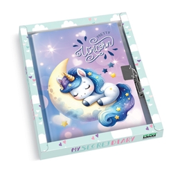 Diario dei segreti Lebez pretty Unicorn 3 soggetti assortiti 81129