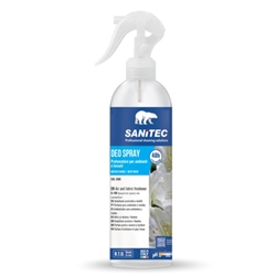 Profumatore per ambienti e tessuti Sanitec Deo Spray 300 ml muschio bianco - 2400