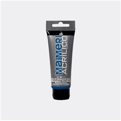 Colore acrilico Maimeri in tubetto 75 ml blu manganese - M0916385