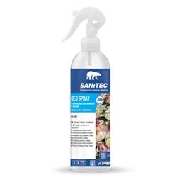 Profumatore per ambienti e tessuti Sanitec Deo Spray 300 ml bouquet di fiori - 2403