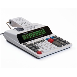 Calcolatrice scrivente termica Nikoffice CP-3200 - display 12 cifre - bianco - 08NIK117/B