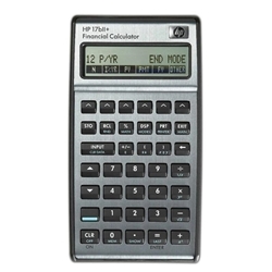 Calcolatrice finanziaria HP 17BII PLUS - 11 cifre - blu