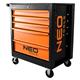 Carrello da officina Neo Tools -  5 cassetti - dimensioni 825x680x460 mm