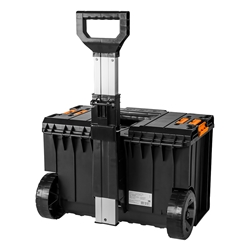 Sistema modulare I Neo Tools -  valigia utensili portautensili con doppia impugnatura a trolley - modulo base - dimensioni 585x460x765 mm 