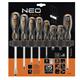 Set giraviti Neo Tools da 8 pezzi con supporto