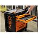 Carrello da officina Neo Tools -  5 cassetti - dimensioni 825x680x460 mm - allestito con 117 utensili