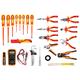 Set di utensili isolati in porta utensili a zaino Neo Tools -  certificazione 1000V - per elettricista - 31 pezzi assortiti