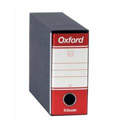 Registratore con custodia Oxford Esselte G81 Memorandum - dorso 8 - 23x18 cm - rosso - conf. 6
