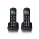 Telefono Cordless Mariot twin Brondi - 2 telefoni - nero