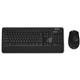 Tastiera e Mouse 3050 Microsoft - Wireless - con ricevitore USB - mouse con tecnologia Bluetrack