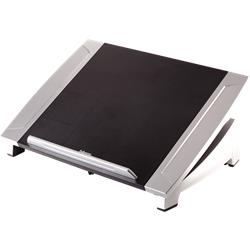 Supporto Laptop Office Suites - Fellowes - fino a 15" - 5 kg - 38,6x36x10,4 cm - nero e argento ѻ